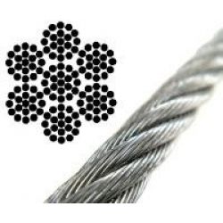 6mm Wire Rope (7x19 Strand)