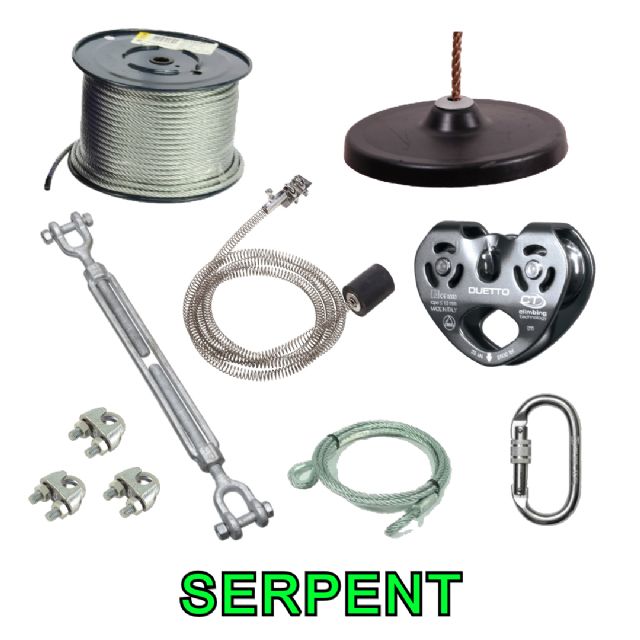 Serpent Garden Zip Wire Kit