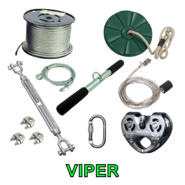 Viper Garden Zip Wire Kit